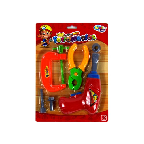 Kit Ferramentas Infantil (Wb5306) 06 Pcs Wellmix