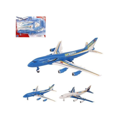 Avião A Fricçao No Blister (Wb5758) Wellmix