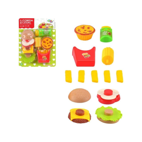 Kit Comida Legal (7501) 16 Pcs Wellmix