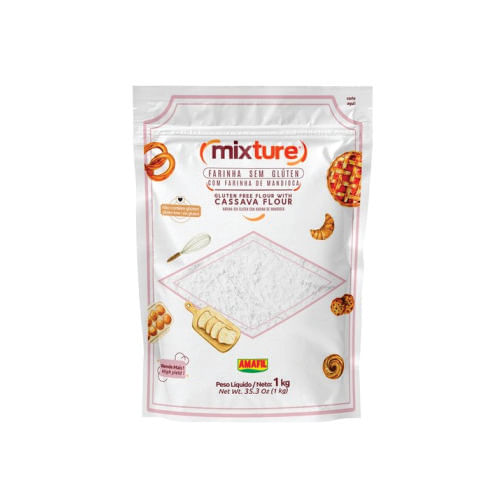 Farinha De Mandioca S/ Gluten 1 Kg Amafil