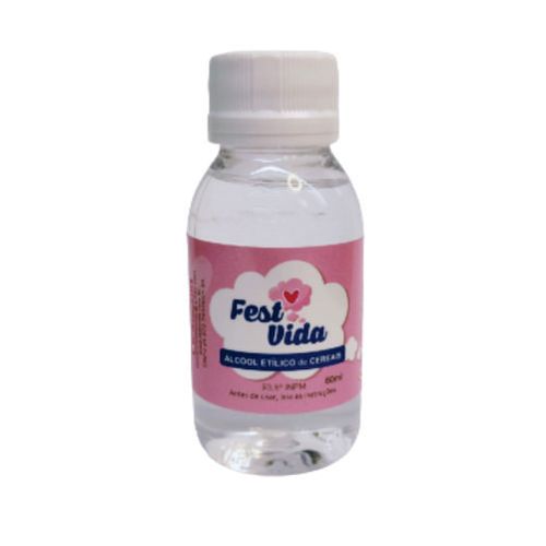 Alcool Hidratado De Cereais 60 Ml Fest Vida