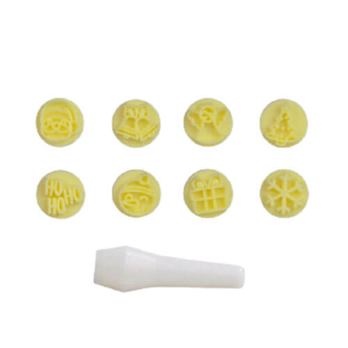 Kit Carimbo Natal Amarelo (411157) Bluestar