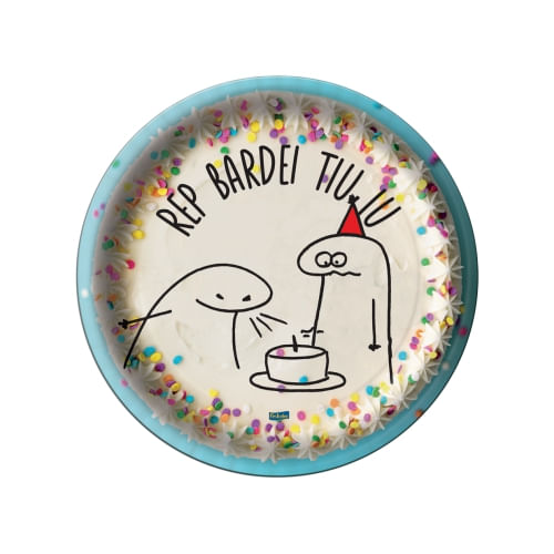 Prato 18cm Flork Meme 8un Festcolor