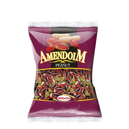 Bala Amendoim 600gr Santa Rita