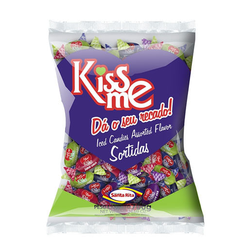 Bala Kiss Me Sort 500gr Santa Rita