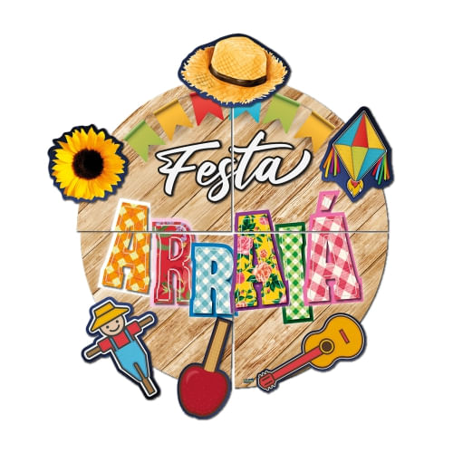 Painel Decorativo Especial Festa Junina Festcolor
