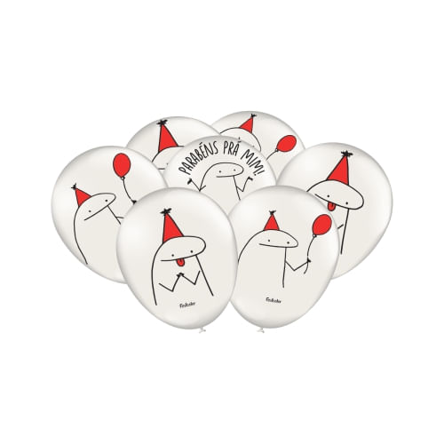 Balão Especial Flork Meme N 9 25un Festcolor