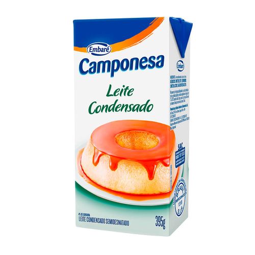 Leite Condensado Semi Desnatado 395 Gr Tp Camponesa