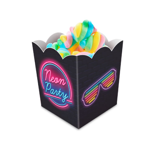 Cachepot Neon V2 C/ 8 Un Junco