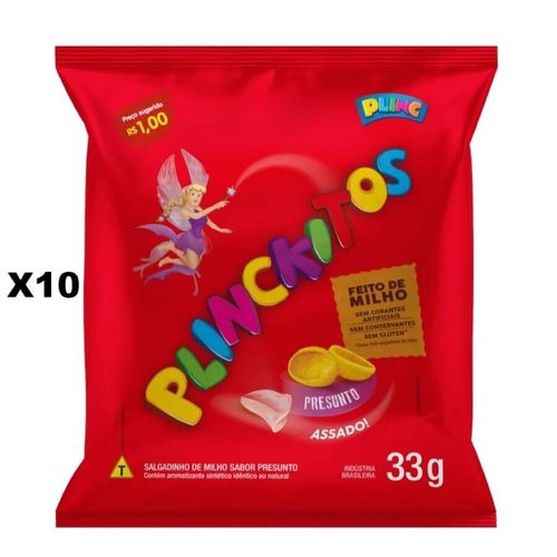 Chips Plinckitos 10un C/ 33gr Plinc