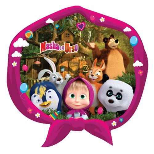 Painel Decorativo  Masha E O Urso Classica Regina