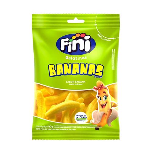 Bala Bananas 80 Gr Fini