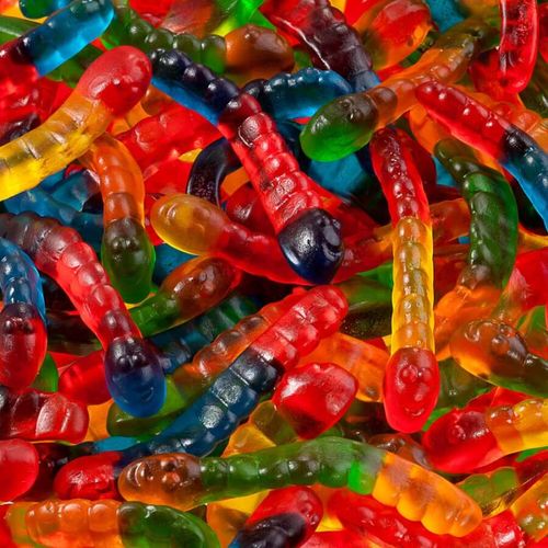 Bala Minhocas Brilho 80 Gr Fini