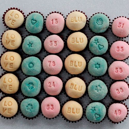 Kit Carimbo Letras Rosa Bebe (410945) Bluestar