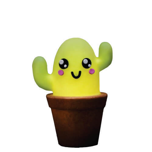 Luminária Tomada Cactus Kawaii (2229) Usare