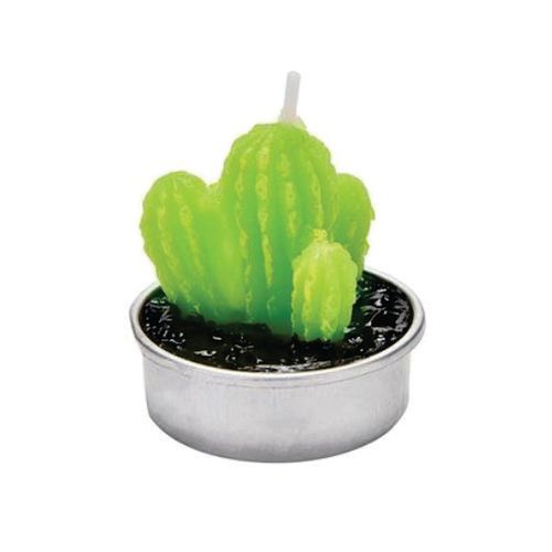 Vela Decorativa Cacto Reachaud C/ 3 Un (Pf52105)  Fox Import
