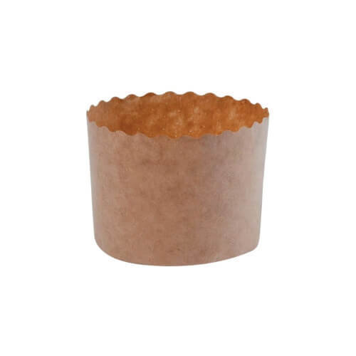 Formas De Panetone Kraft 400 Gr C/ 100 Un (11590) Ecopack
