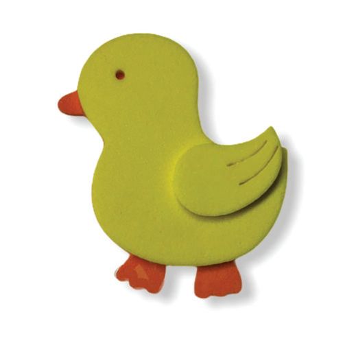 Toppers P/ Doce-Salgado Patinho C/ 10 Un Fox Import