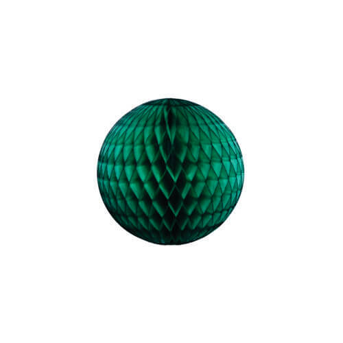 Enfeite Bola Colmeia Dobravel 10 Cm Verde Fox Import