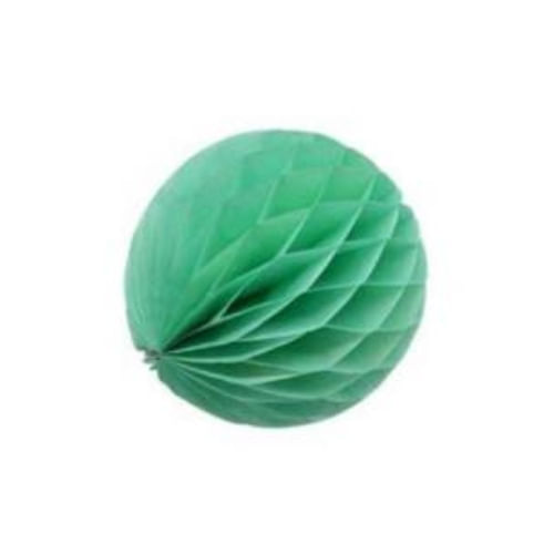 Enfeite Bola Colmeia Dobravel 20 Cm Verde Fox Import