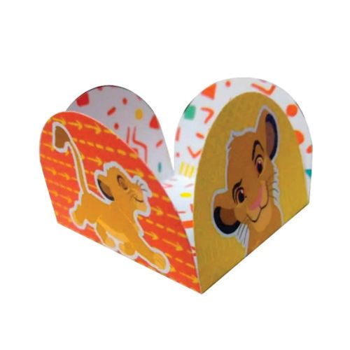 Porta Forma O Rei Leão C/ 50 Un Regina