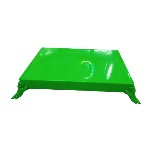 Bandeja Romana Retangular 20x15 Cm Verde Neon Havetech