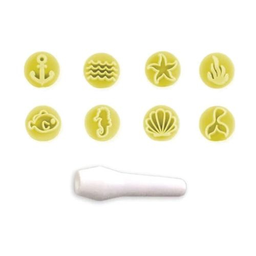 Kit Carimbo Fundo Do Mar Amarelo (411027) Bluestar