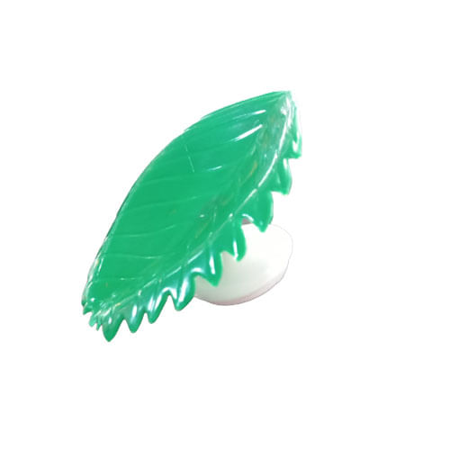 Finjer Folha Verde C/ Branco Perolizado Havetech