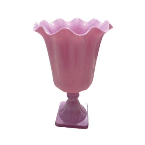Vaso Flor Pequeno 23 Cm Rosa Bebe Havetech