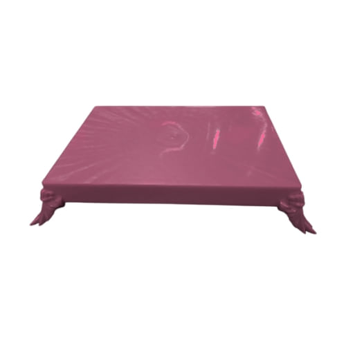 Bandeja Romana Retangular 20x15 Cm Rose Gold Havetech