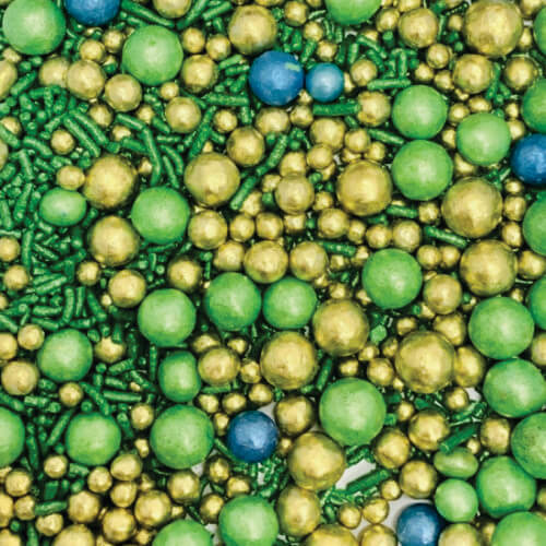 Splinkles Verde/Dourado/Azul 50gr (517) Jady