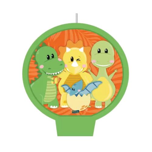 Vela Plana Dino Baby Festcolor