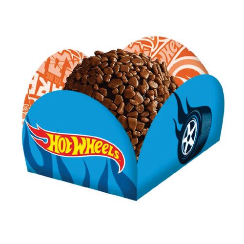 Porta Forminha Hot Wheels C/ 40 Un Festcolor