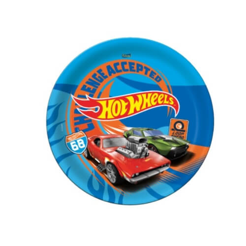 Prato 18 Cm Hot Wheels C/ 8 Un Festcolor
