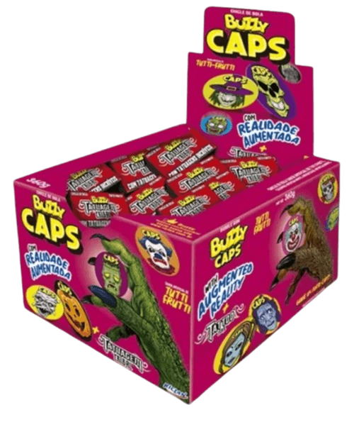 Chicle Tattoo Tribal Capstutti Frutti C/ 90 Un Buzzy