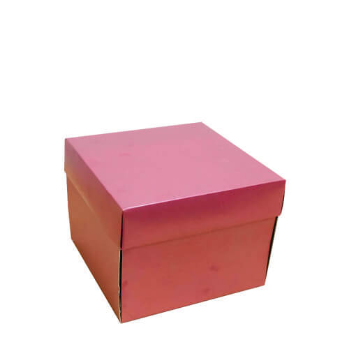 Caixa Explosão 20x20cm Rose Gold Dafesta