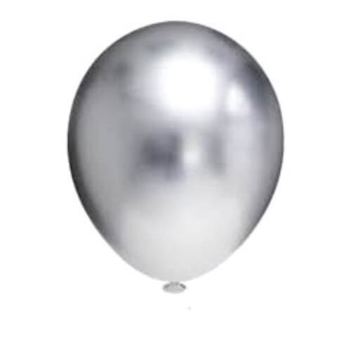 Balão 12 Cromado C/25 Un Festball