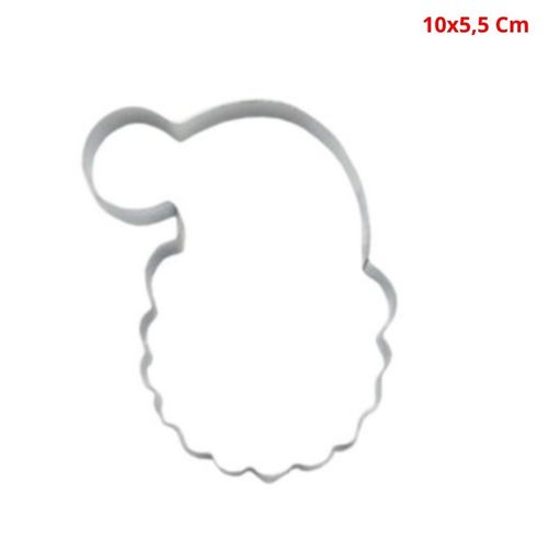 Cortador Papai Noel 10x5,5 Cm Inox (2816) Caparroz