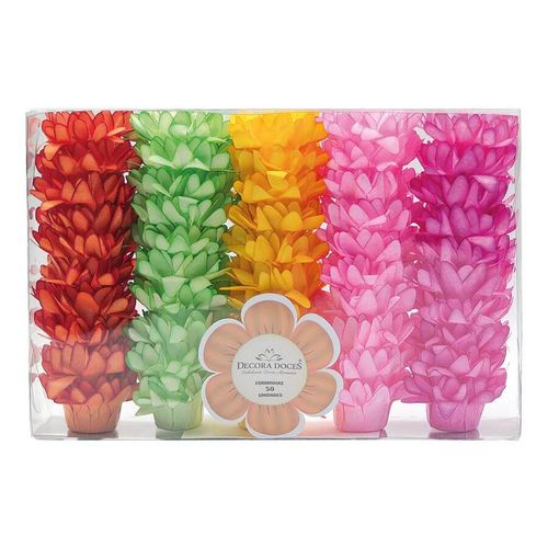 Forma P/ Doce Madri C/ 50 Unid. Boho Decora