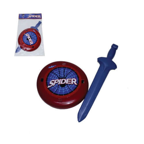 Escudo Spider C/ Espada Un (465) Mini Toys