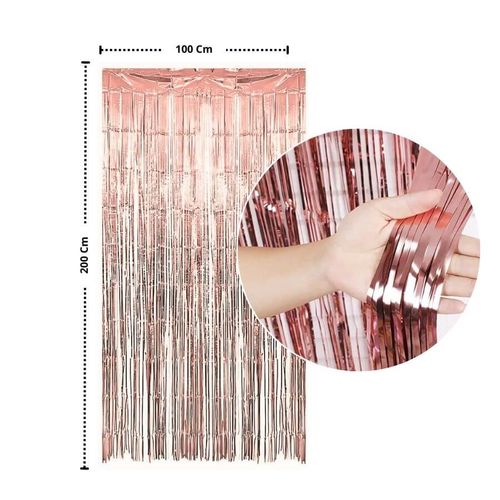 Cortina Metalizada 1x2mt