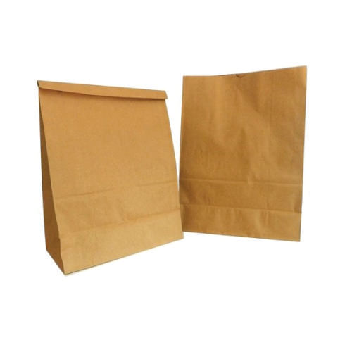 Saco Kraft Liso 10 Kg 20x10x38 C/ 100 Un (P-07970) Papelito