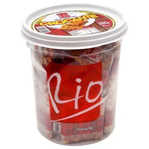 Pe De Moleque 40 Gr Pote 800 Gr C/ 20 Un Moreninha Do Rio