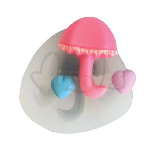 Molde Silicone Guarda-Chuva (115-01) Mzlcriaçoes
