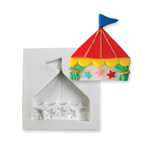 Molde Silicone Tenda Do Circo (117-15) Mzlcriaçoes