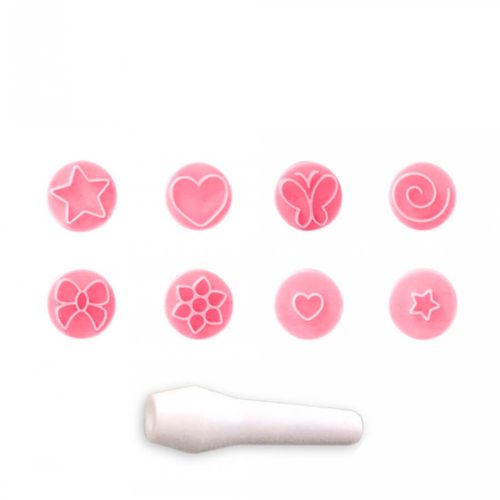Kit Carimbo Essenciais Rosa Bebe (410983) Bluestar