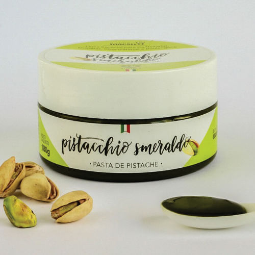 Pasta Saborizante Sabor Pistacchio Smeraldo (Pistache) 180 Gr Dolce Maestro Unik