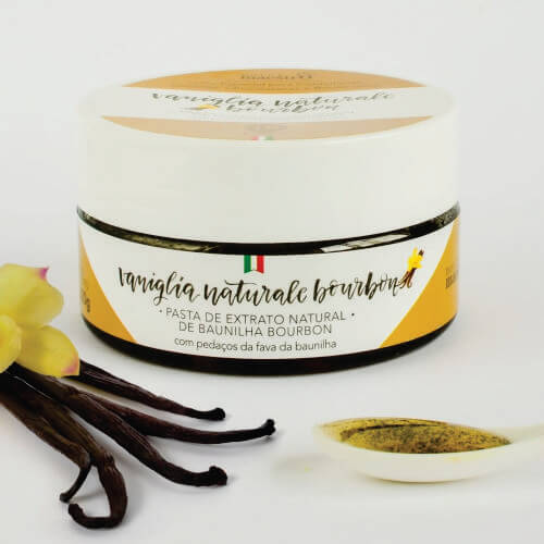 Pasta Saborizante Sabor Vaniglia Naturale Bourbon (Baunilha) 220 Gr Dolce Maestr