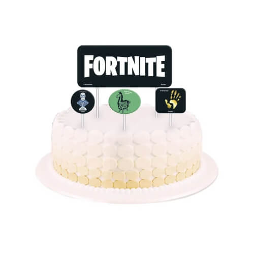 Topper P/ Bolo Fortnite C/ 4 Un Festcolor