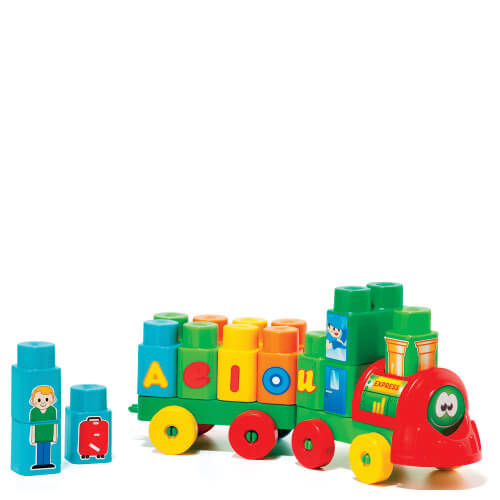 Brinquedo Baby Trenzinho Didatico C/ 28 Pcs Cardoso Toys